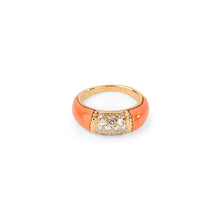 Charger l'image dans la galerie, Bague Van Cleef & Arpels, collection Philippine en or jaune et corail