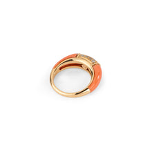 Charger l'image dans la galerie, Bague Van Cleef & Arpels, collection Philippine en or jaune et corail