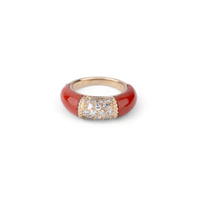 Charger l'image dans la galerie, Bague Van Cleef & Arpels, collection Philippine en corail