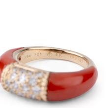 Charger l'image dans la galerie, Bague Van Cleef & Arpels, collection Philippine en corail