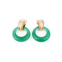 Charger l'image dans la galerie, Boucles d'oreilles de la maison Van Cleef & Arpel en or jaune et diamants