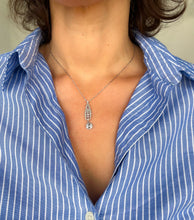Charger l'image dans la galerie, Pendentif en platine Art Déco