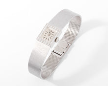 Charger l'image dans la galerie, Montre Tissot or gris et diamant datant des années 1960