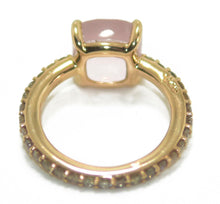 Charger l'image dans la galerie, Bague signée Pomellato modèle baby en quartz rose - adalgyseboutique