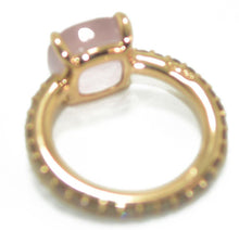 Charger l'image dans la galerie, Bague signée Pomellato modèle baby en quartz rose - adalgyseboutique