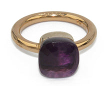Charger l'image dans la galerie, Bague or rose en améthyste Pomellato - adalgyseboutique