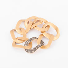 Charger l'image dans la galerie, Bracelet or rose et diamants blancs et cognacs de la maison Pomellato