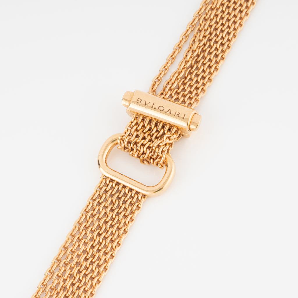 Montre Bvlgari collection Serpenti en or rose