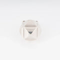 Hermès sterling silver Collier de Chien Rock ring