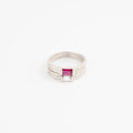 White gold rings from Van Cleef & Arpels