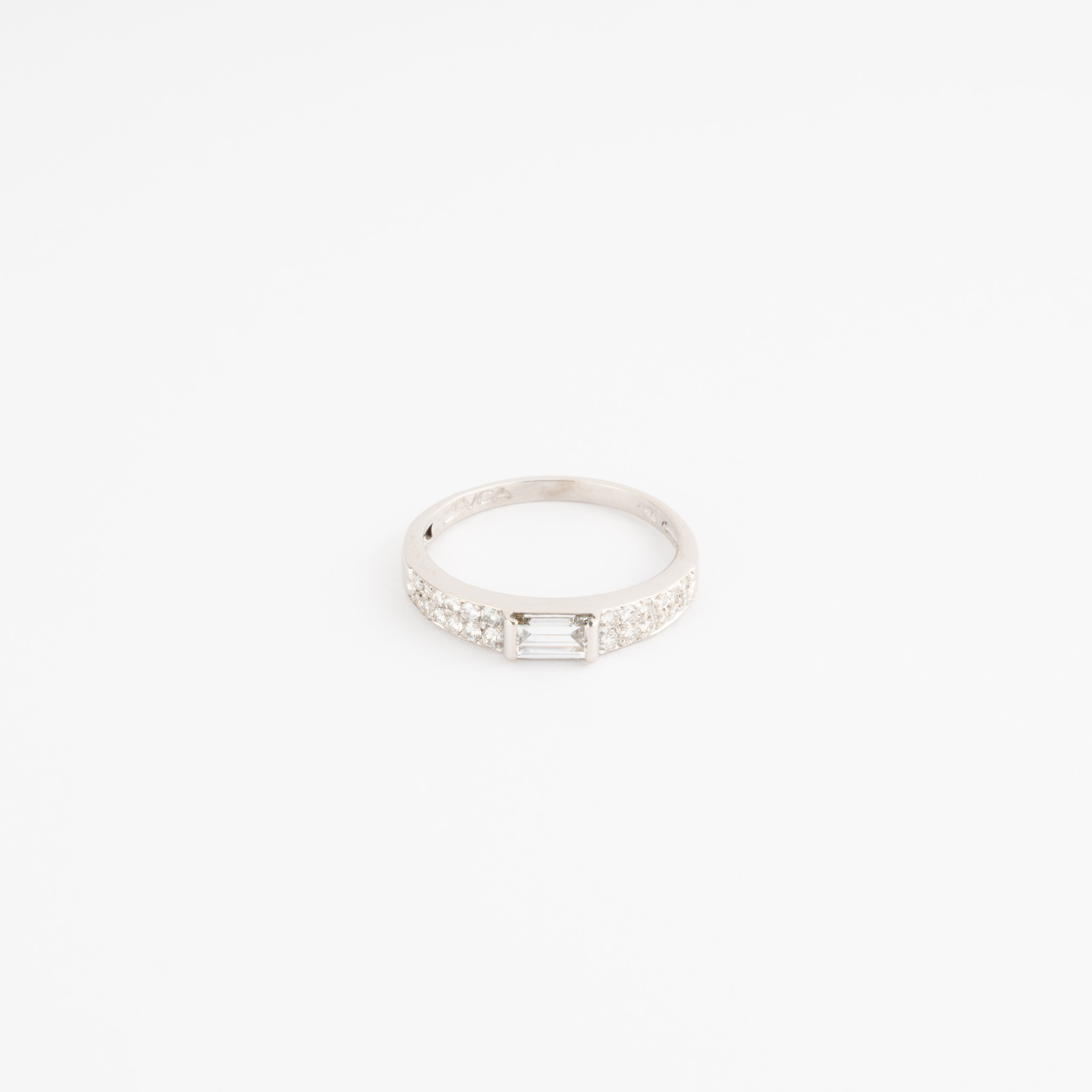 White gold rings from Van Cleef & Arpels