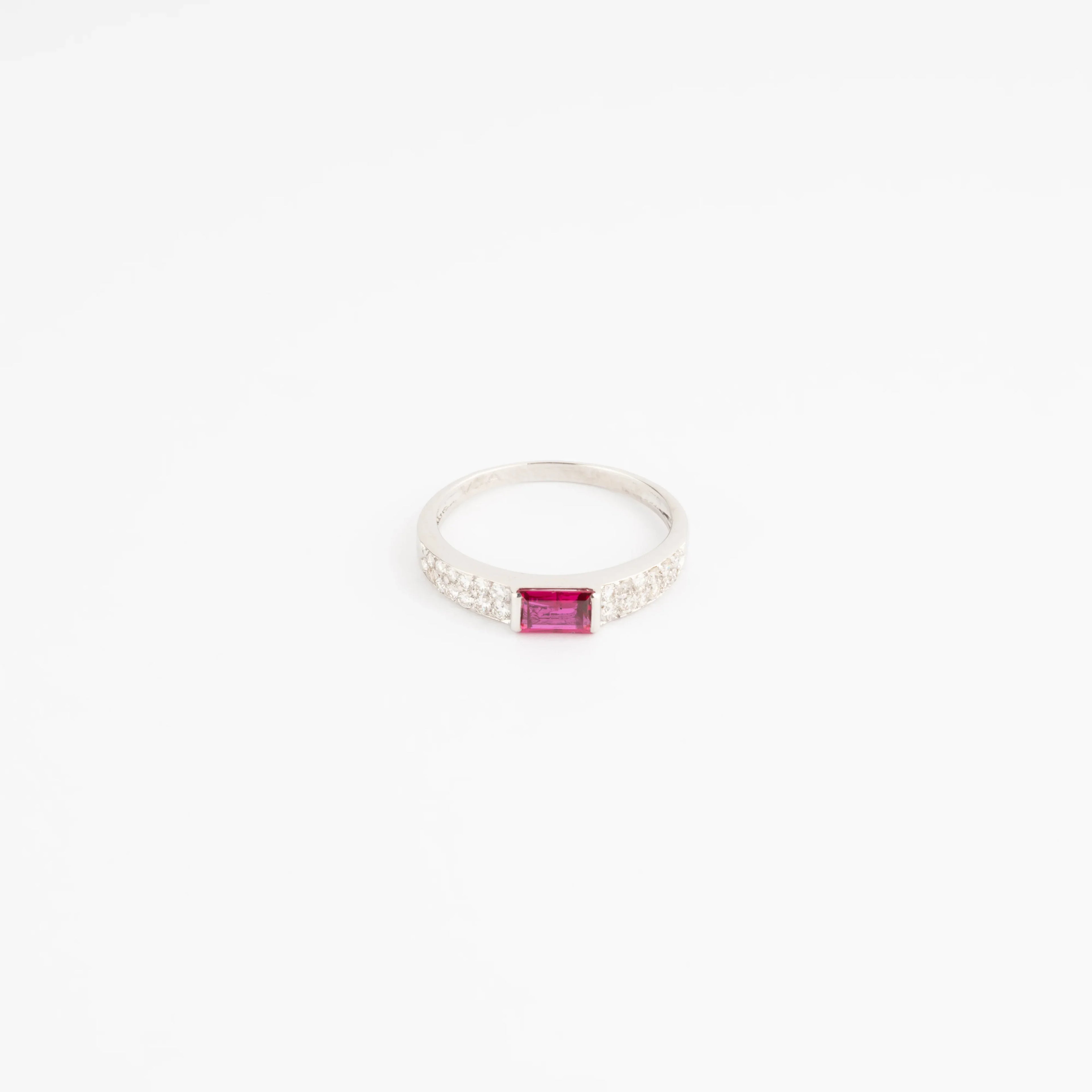 White gold rings from Van Cleef & Arpels