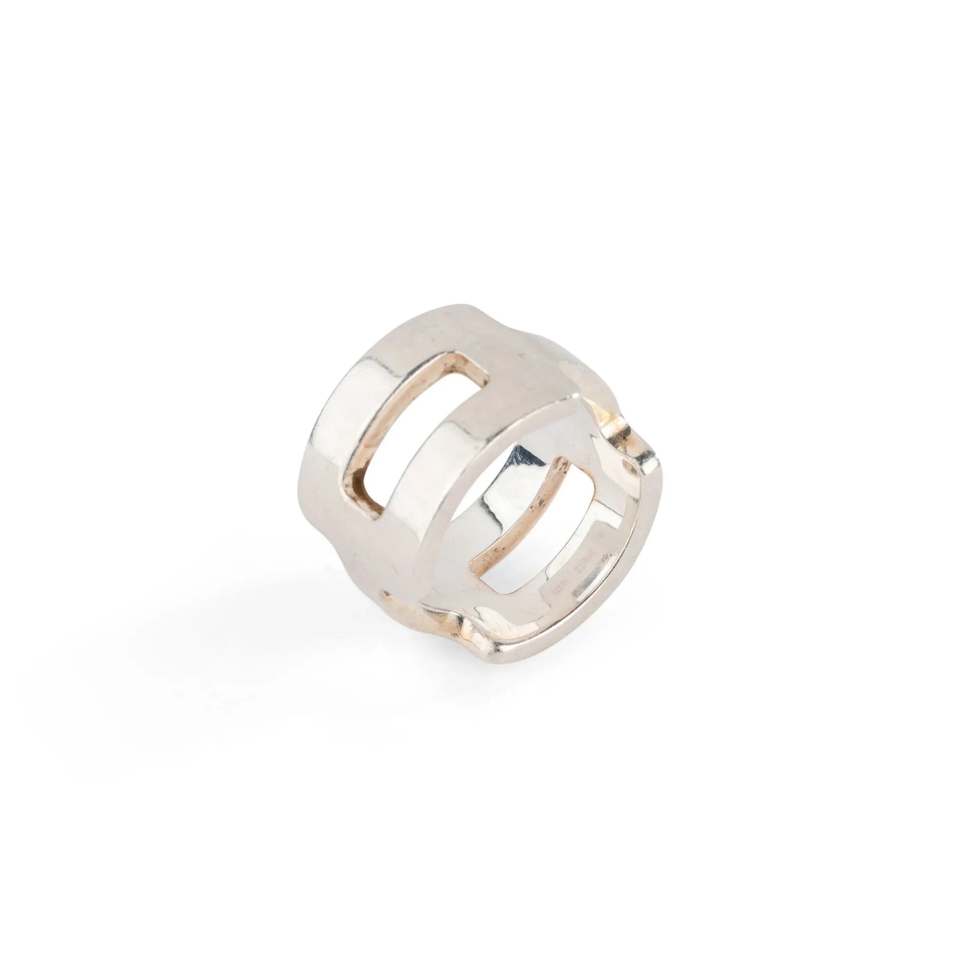 Bague Hermès argent