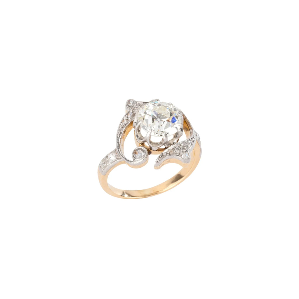 Napoleon III solitaire ring