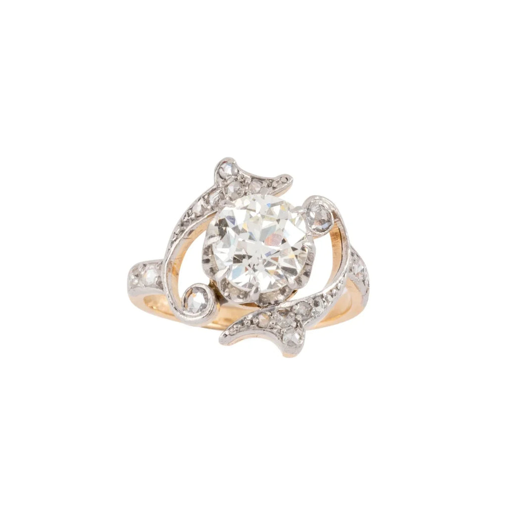 Napoleon III solitaire ring