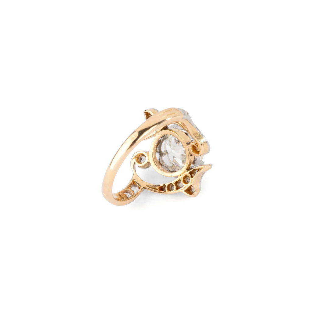 Napoleon III solitaire ring