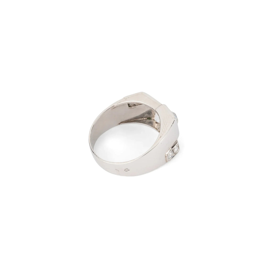 Art Deco Platinum and Diamond Ring