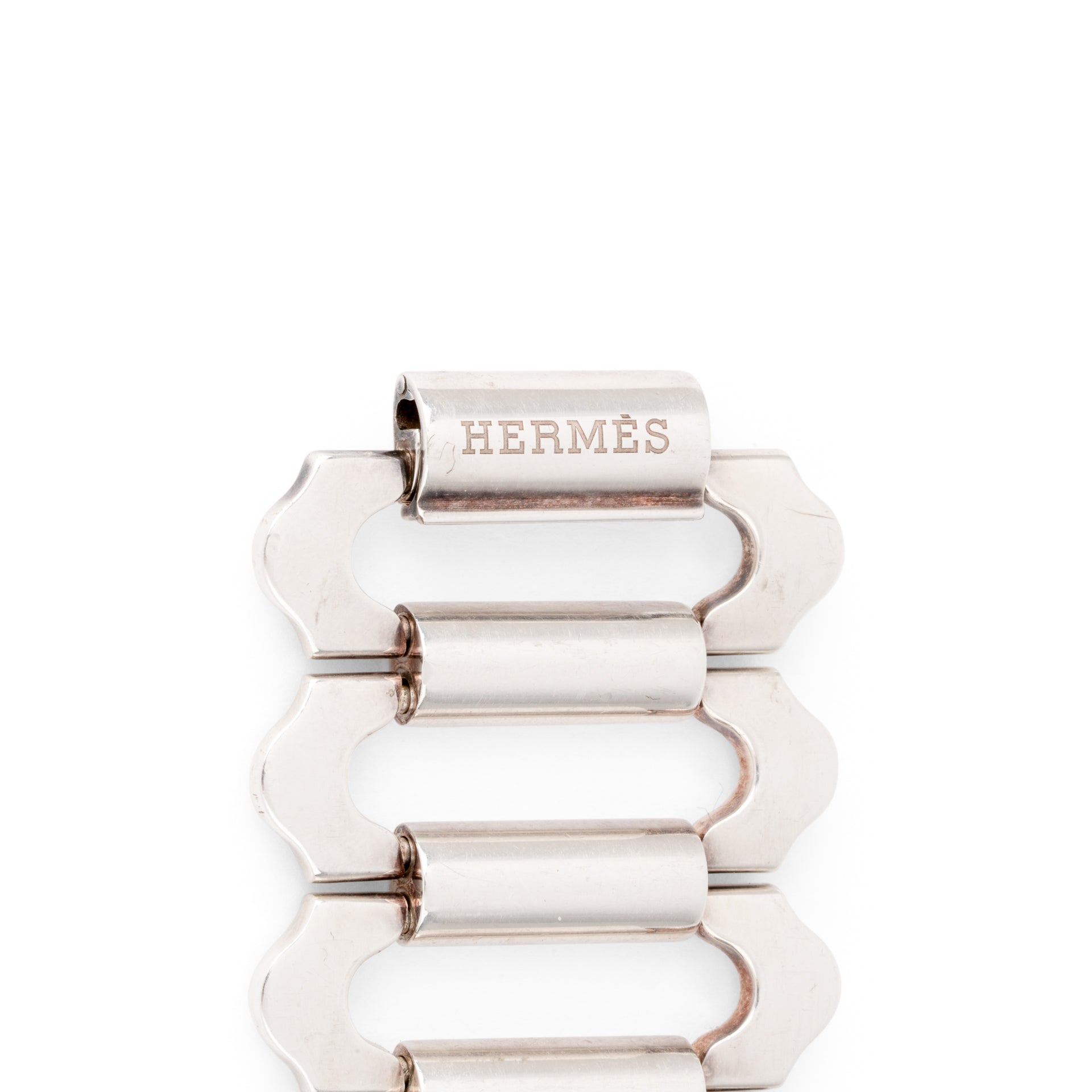 Hermès Ondine sterling silver bracelet