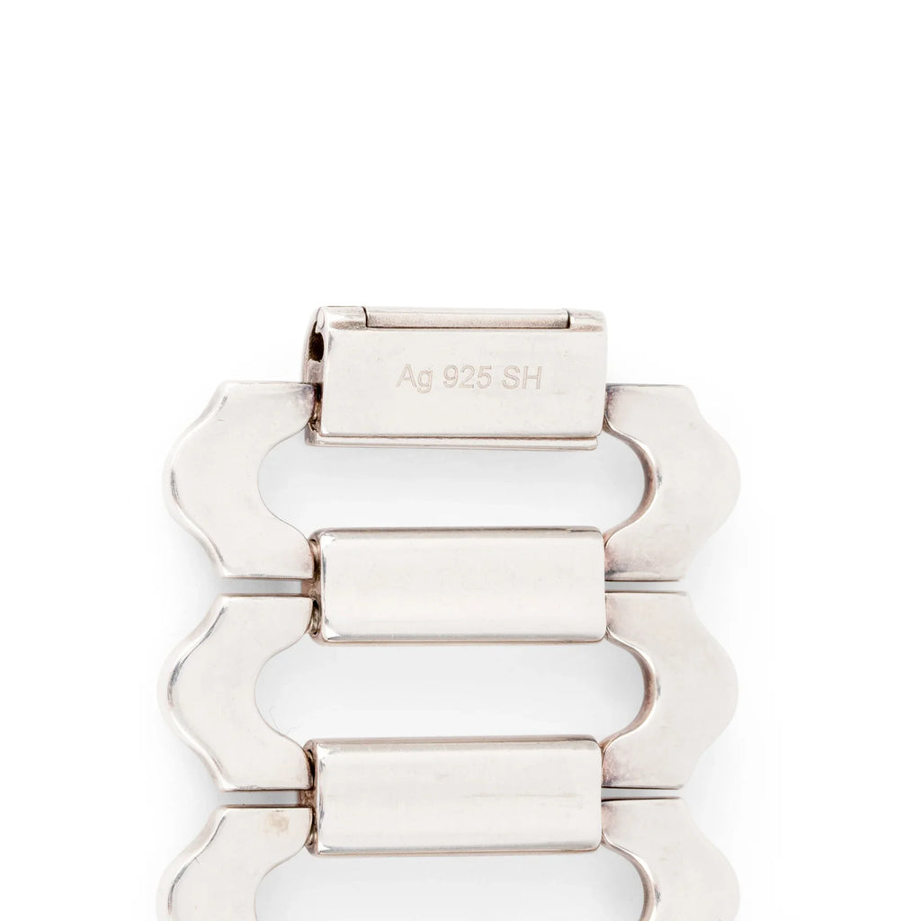 Hermès Ondine sterling silver bracelet