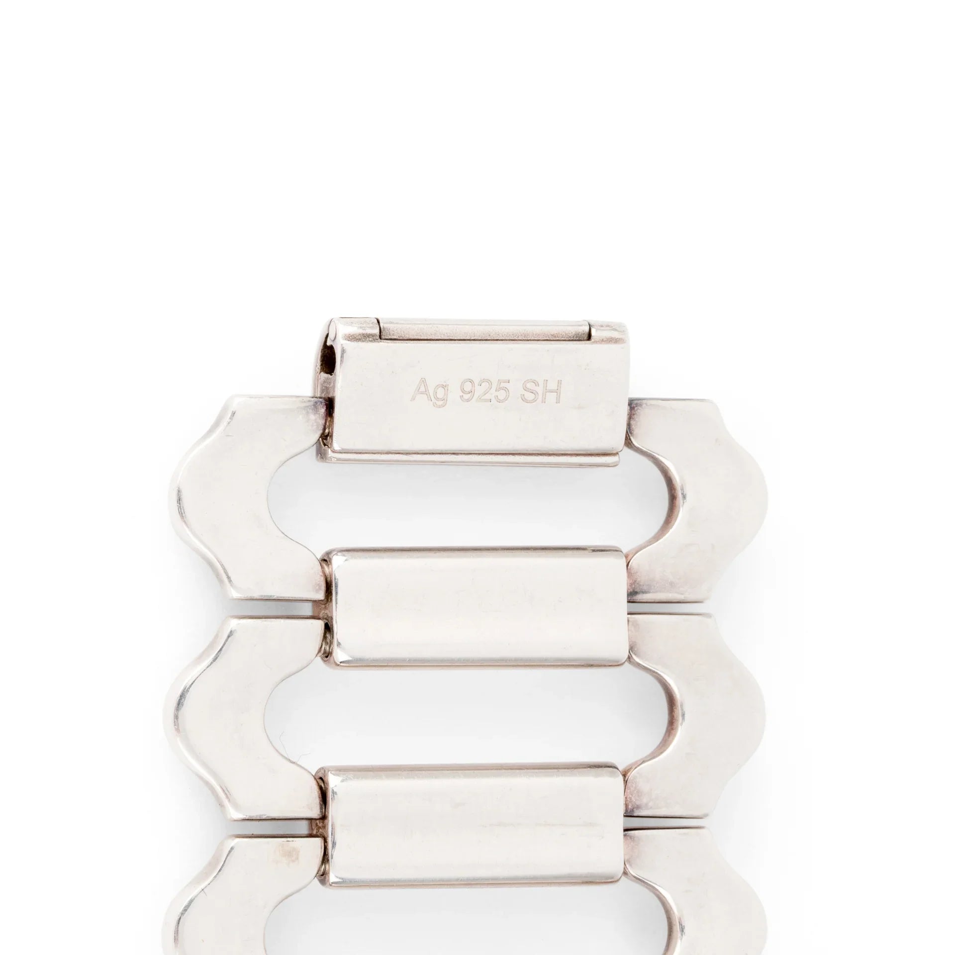 Hermès Ondine sterling silver bracelet