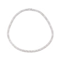 Collier en or gris et diamant