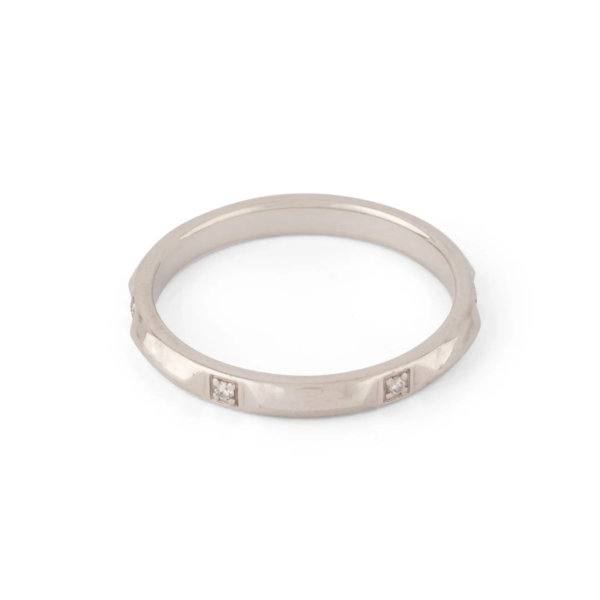 Alliance en platine de la maison Tiffany& Co