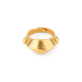 Bague martelé bombée du créateur Lalaounis