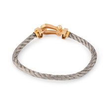 Charger l&#39;image dans la galerie, Bracelet de la maison Fred force 10 en or et acier
