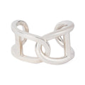 Bracelet jonc  en argent de la maison Hermès