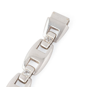 Bracelet en argent de la Maison Hermès du modèle Cassiopé