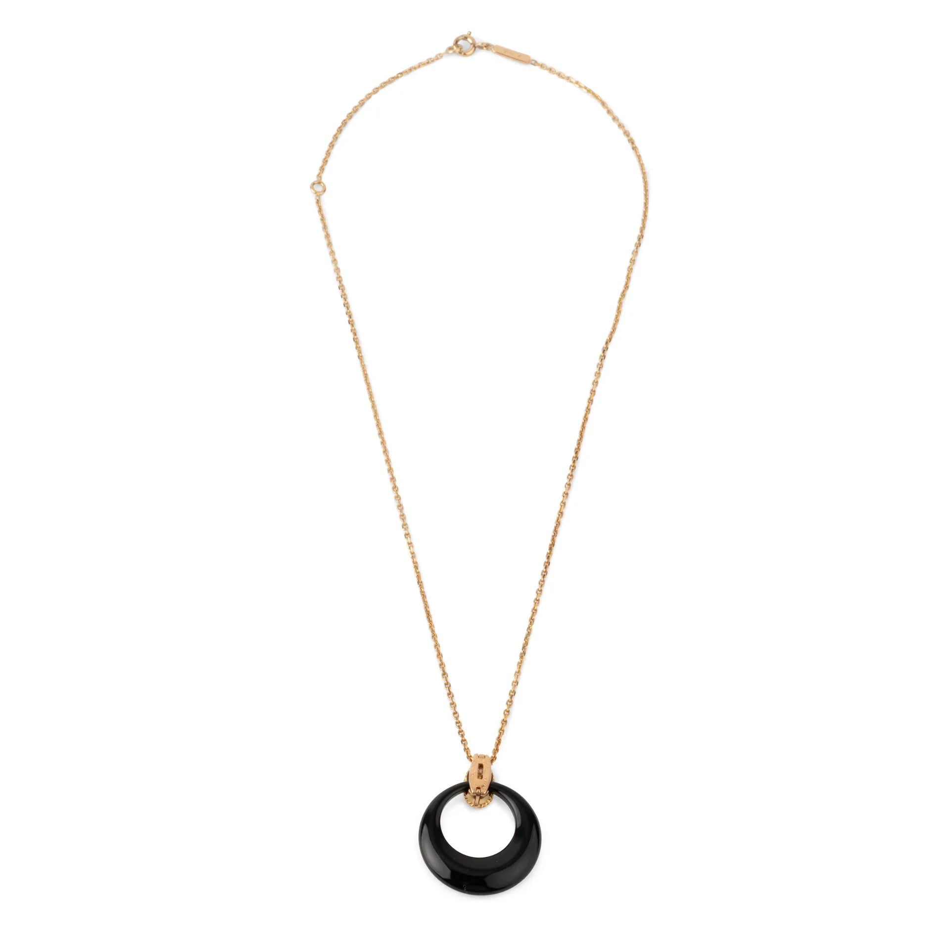 Pendentif or jaune et diamant de la maison Van Cleef and Arpels