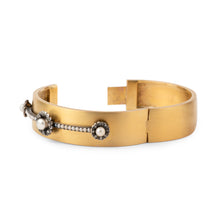 Charger l&#39;image dans la galerie, Bracelet jonc or jaune Napoleon III en perles
