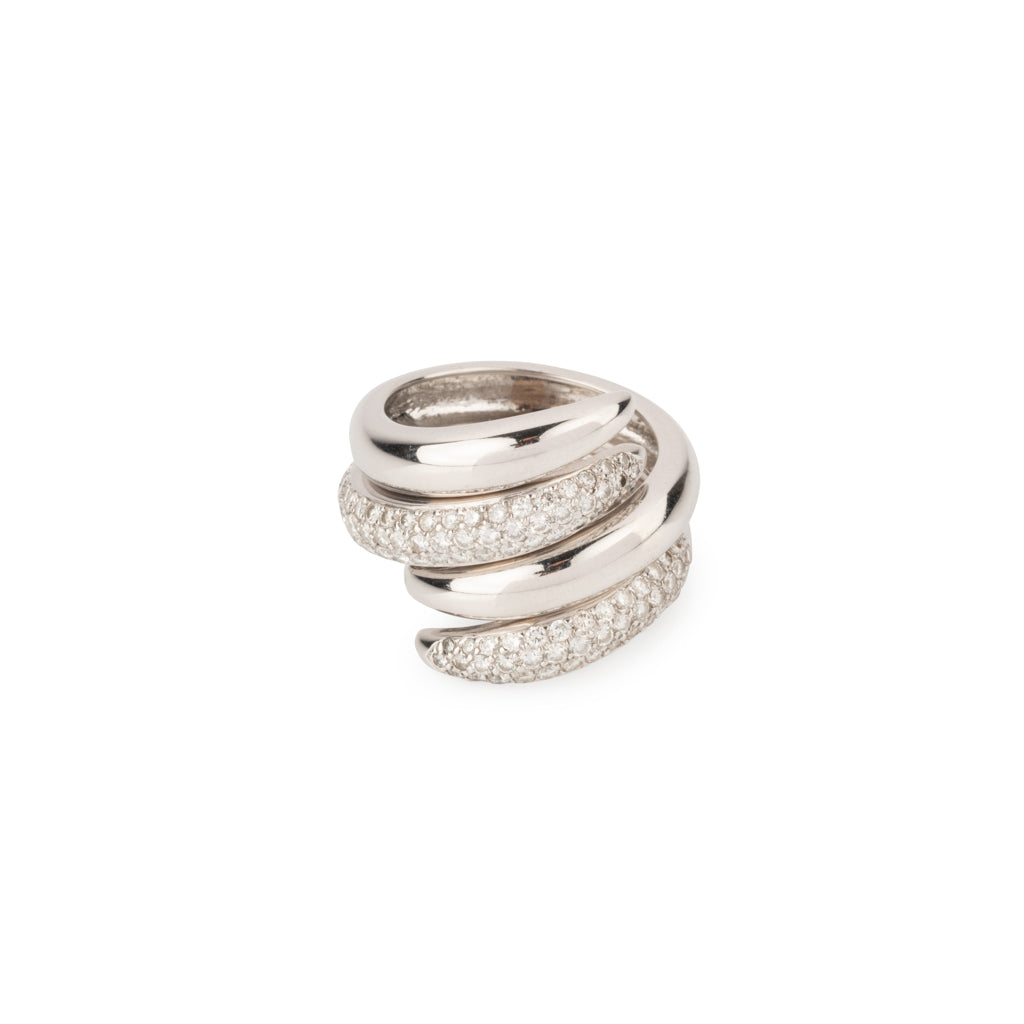 Bague de la maison Chaumet, collection Tango, en diamant