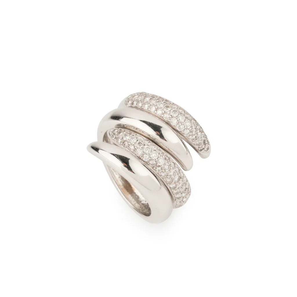 Bague de la maison Chaumet, collection Tango, en diamant