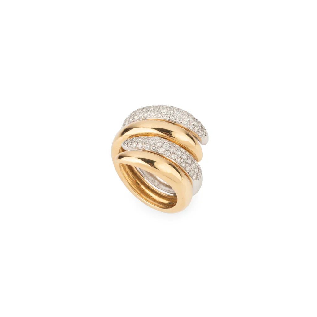 Bague de la maison Chaumet, collection Tango, en diamant