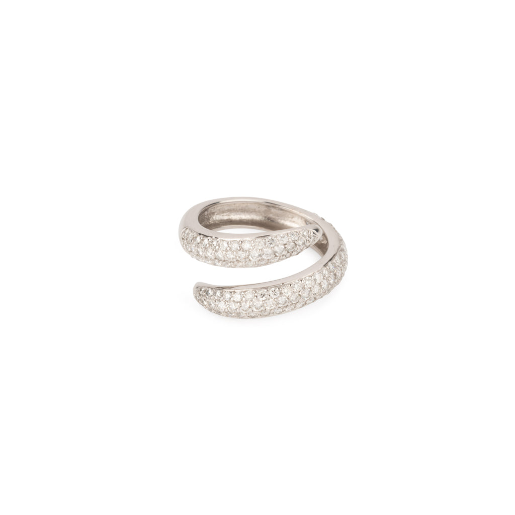 Bague de la maison Chaumet, collection Tango, en diamant