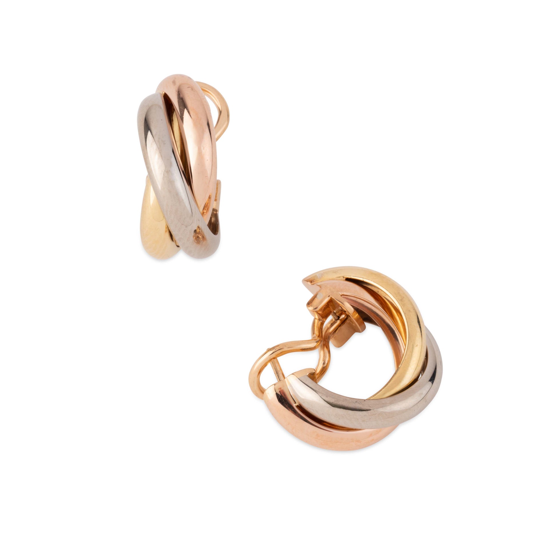 Boucles d'oreilles Trinity de Cartier