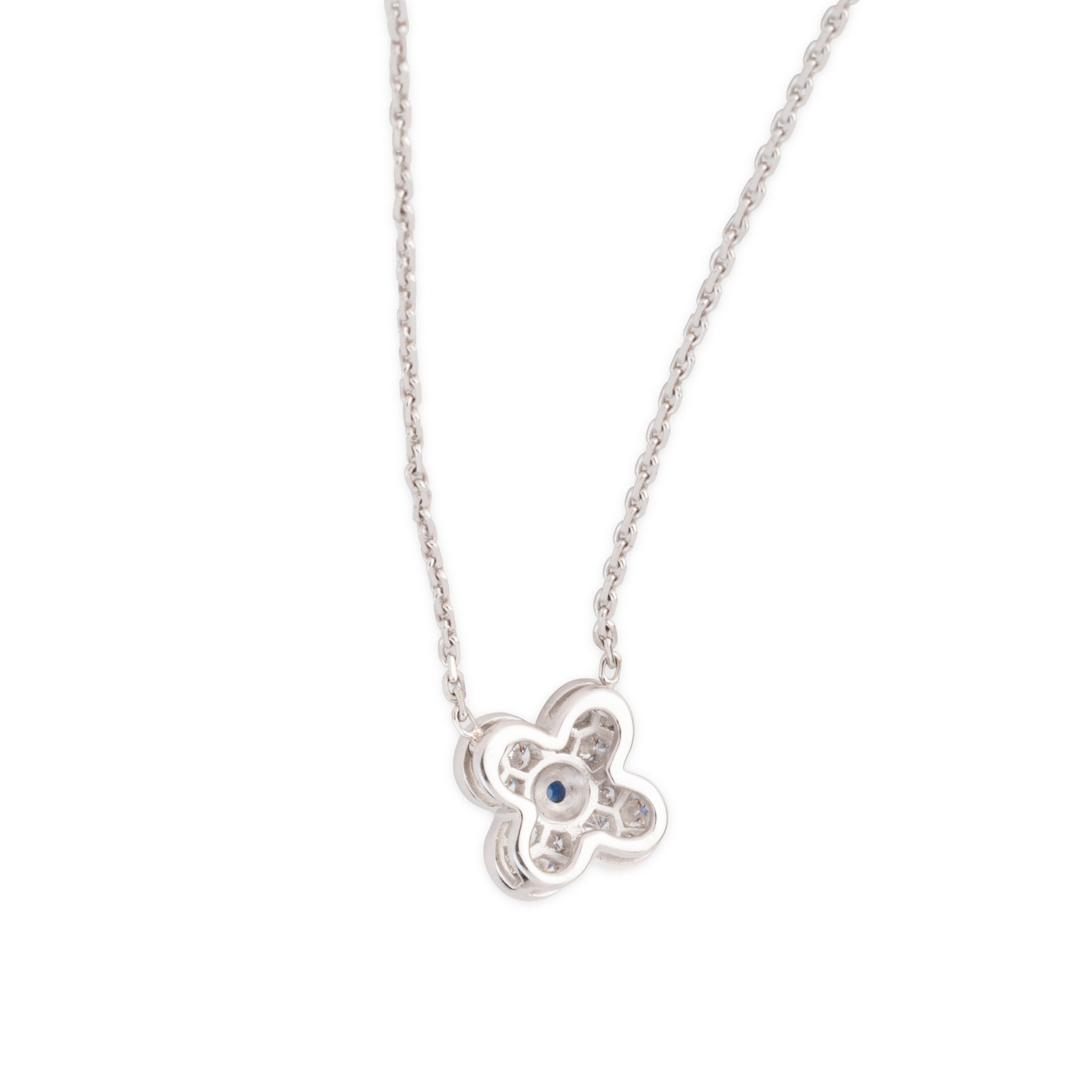 Collier Van Cleef & Arpels avec Saphir et diamants