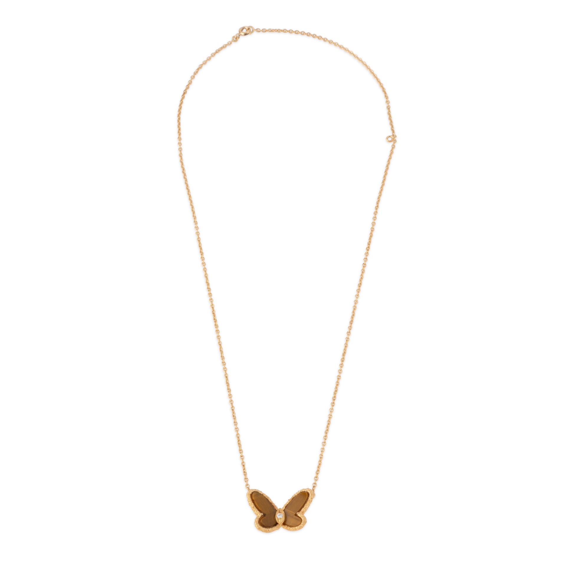 Collier Van Cleef & Arpels pendentif papillon