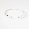 Bracelet jonc serti de petits diamants