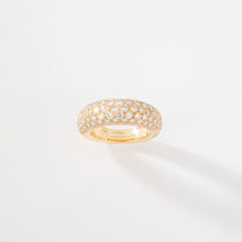 Charger l'image dans la galerie, Bague jonc or jaune  en diamant de la maison Chaumet
