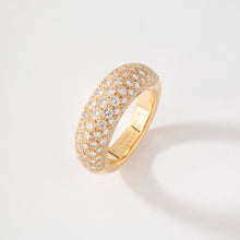 Charger l'image dans la galerie, Bague jonc or jaune  en diamant de la maison Chaumet
