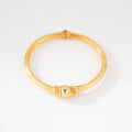 Bracelet jonc en or jaune 22k du créateur Lalaounis