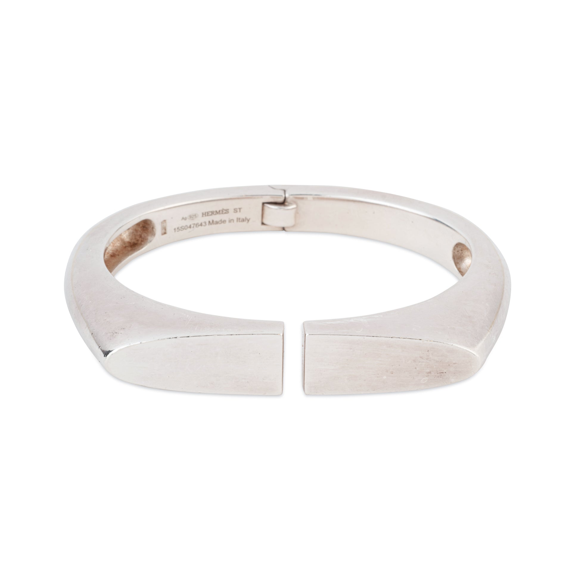 Bracelet Hermès Initiales en Argent