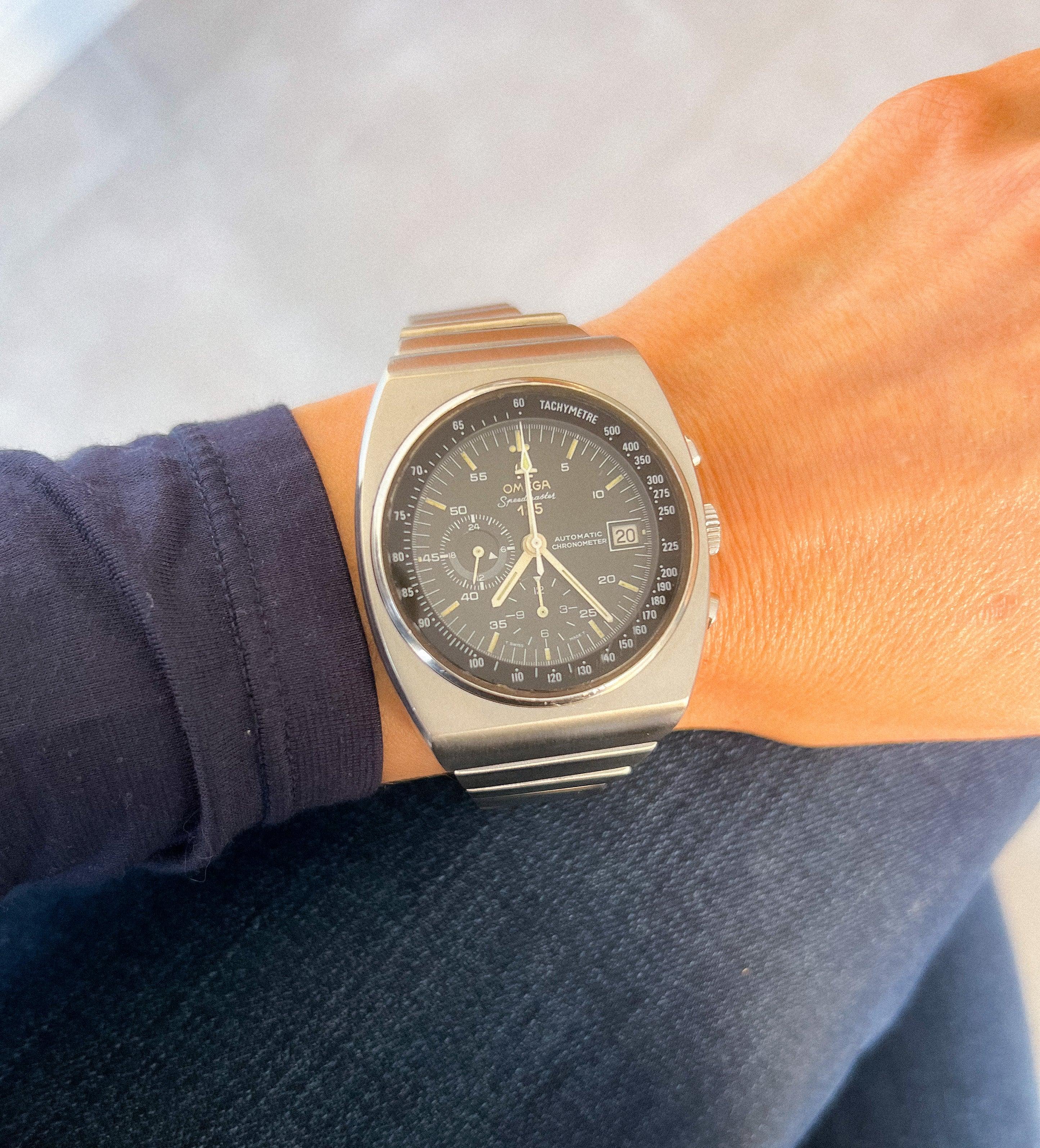 Montre Omega acier 125