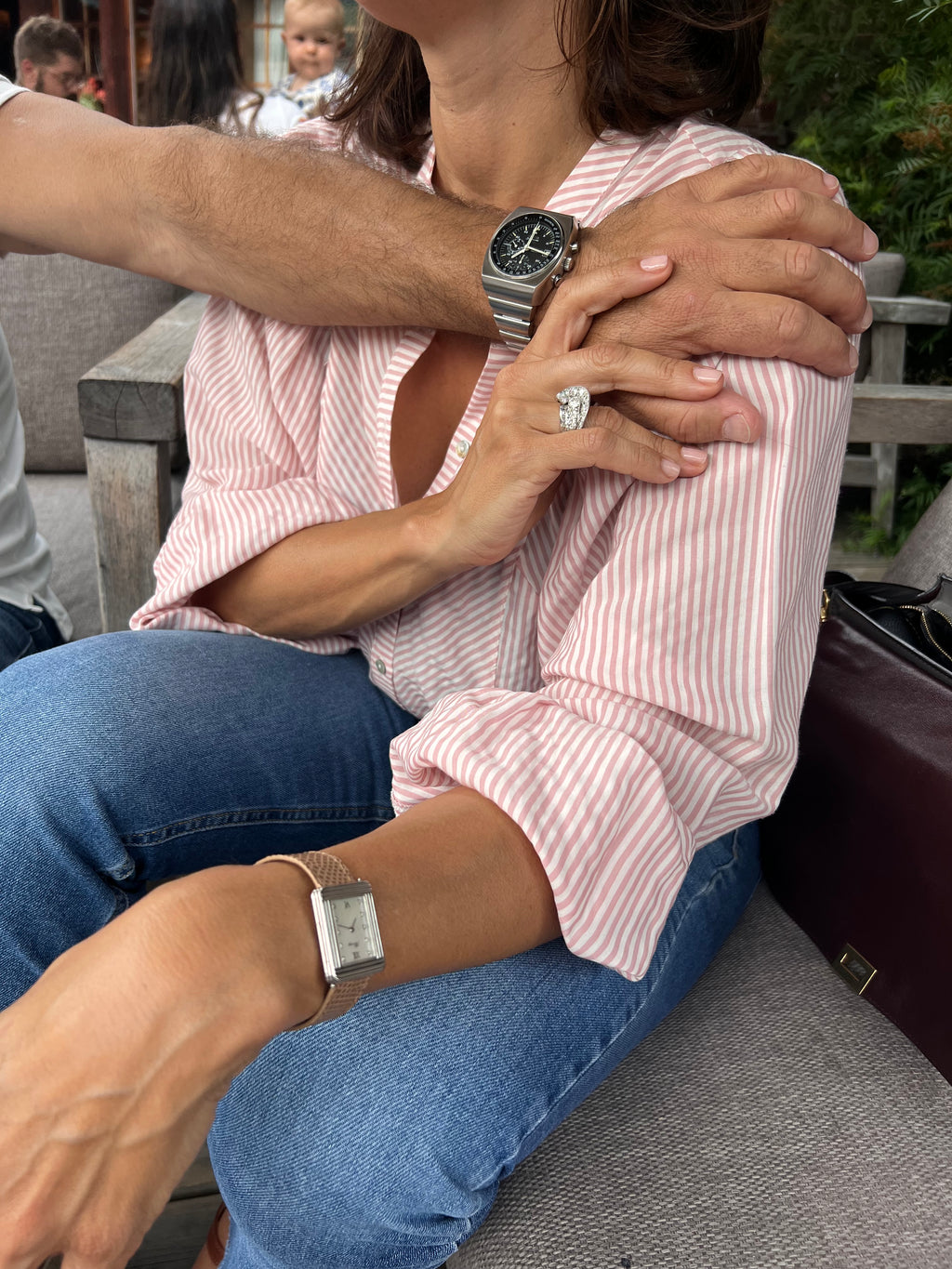 Montre Omega acier 125