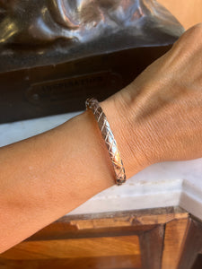 Bracelet en or rose de la maison Chanel, modèle Coco Crush