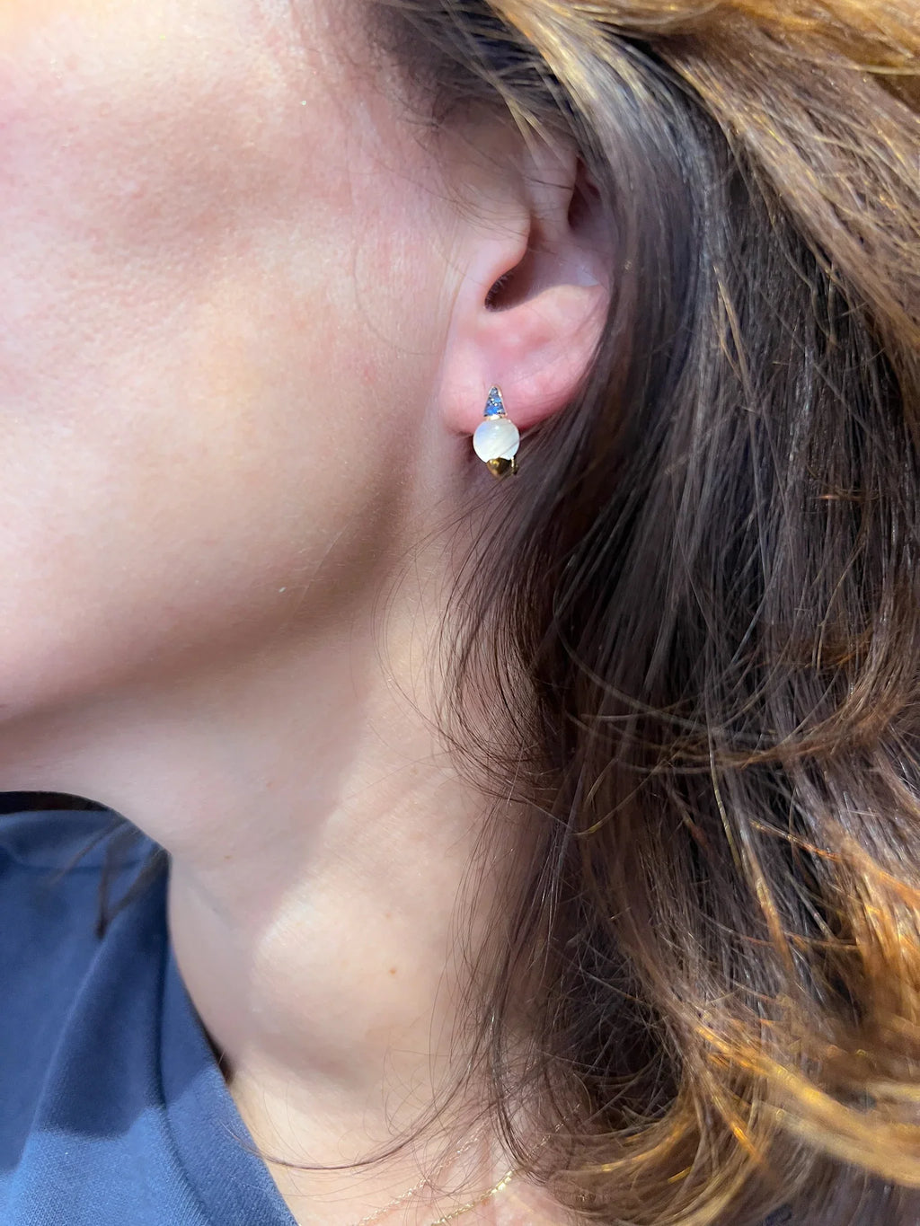 Paire de boucles d'oreilles M'ama Non M'ama de la maison Pomellato
