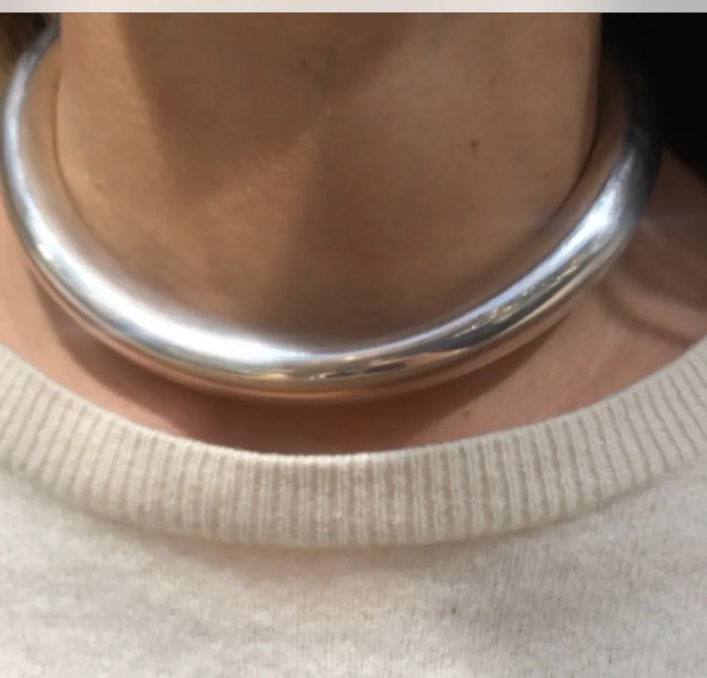 Hermès torque necklace