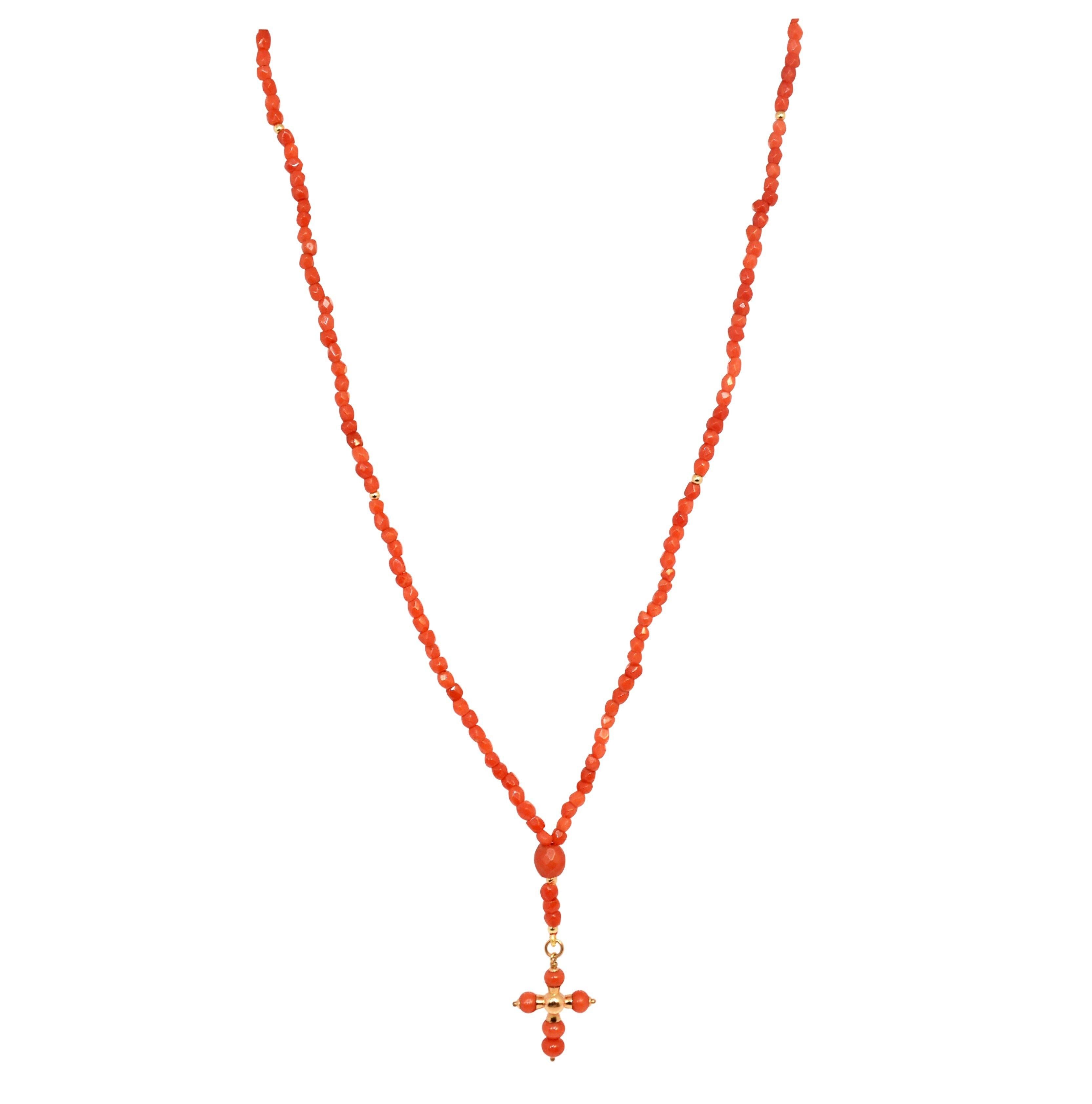 Collier en Corail - adalgyseboutique